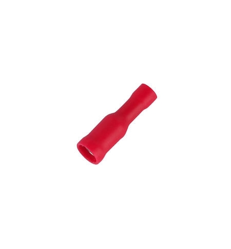 TERMINAL AISLADO TIPO BALA HEMBRA ROJO